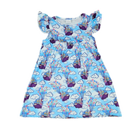 Balloon House Milk Silk Flutter Dress