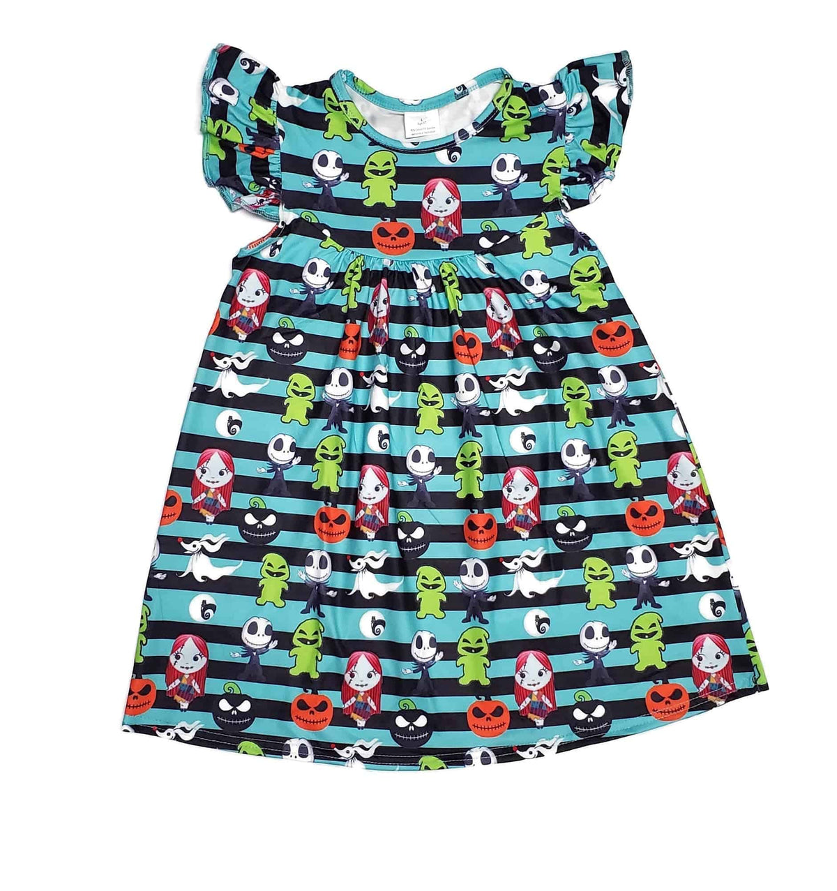 This is Halloween Milk Silk Flutter Dress - Great Lakes Kids Apparel LLC