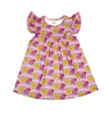 PB & J Milk Silk Flutter Dress - Great Lakes Kids Apparel LLC